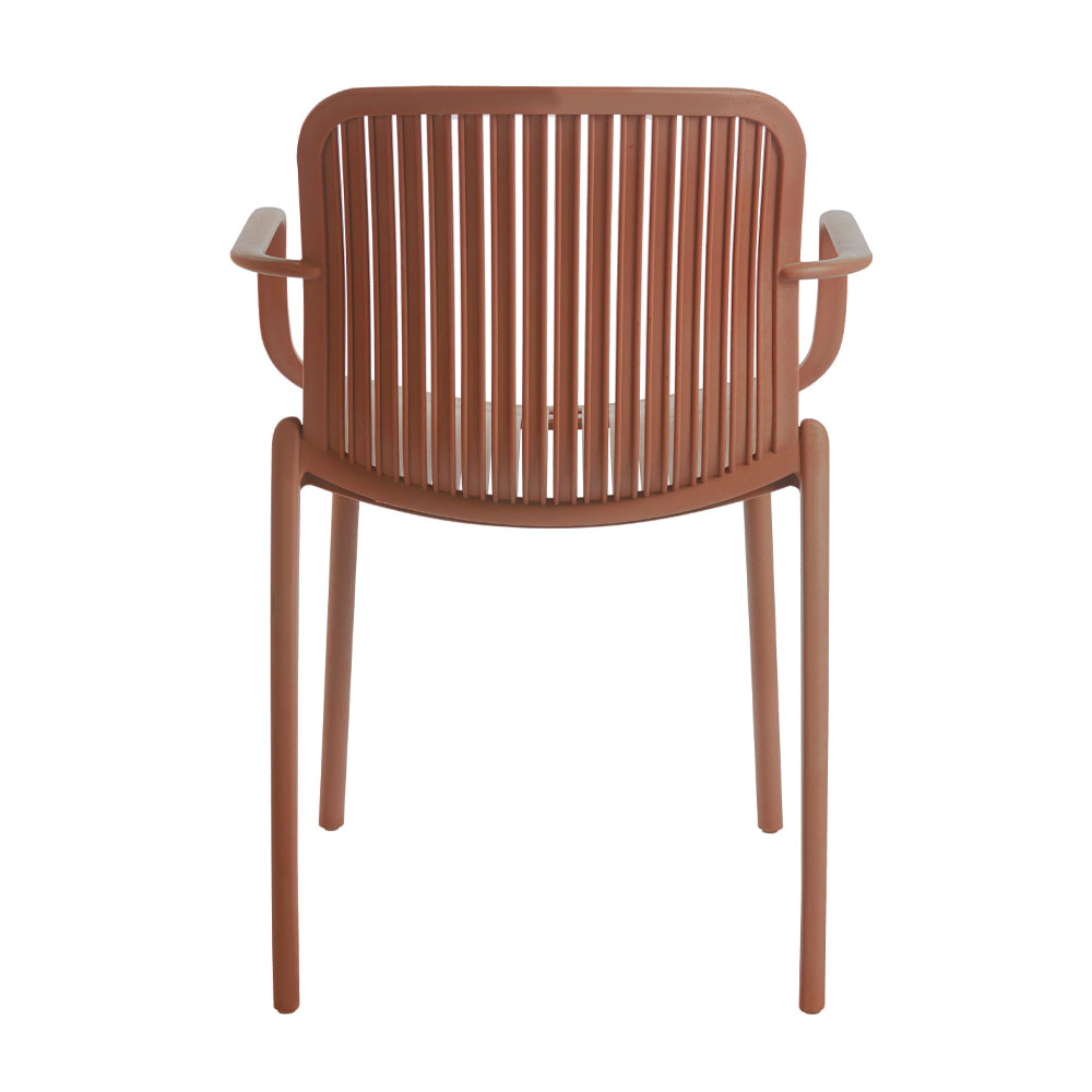 BRIO ΚΑΡΕΚΛΑ TERRACOTTA 58x56.5x81cm - Image 4