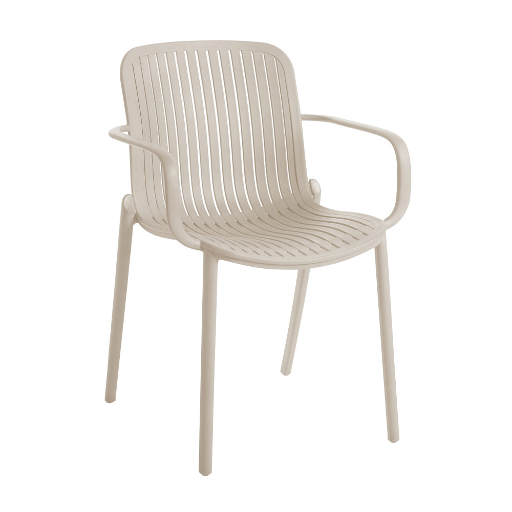 BRIO ΚΑΡΕΚΛΑ OFF WHITE 58x56.5x81cm