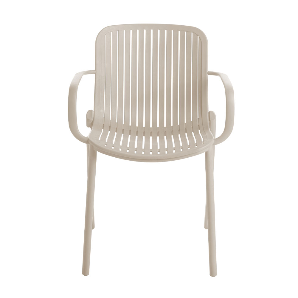 BRIO ΚΑΡΕΚΛΑ OFF WHITE 58x56.5x81cm - Image 2