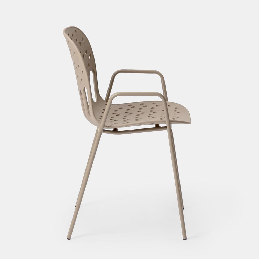 LIDO ΚΑΡΕΚΛΑ BEIGE 57x55.5x80cm - Image 3