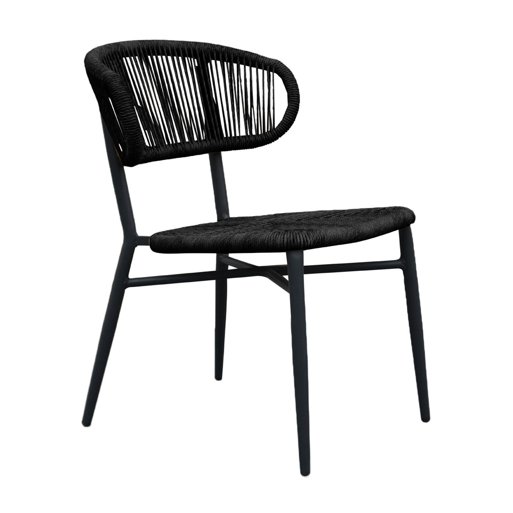 SEDAI ΚΑΡΕΚΛΑ ΜΑΥΡΟ ΜΑΥΡΟ 55x60x78cm
