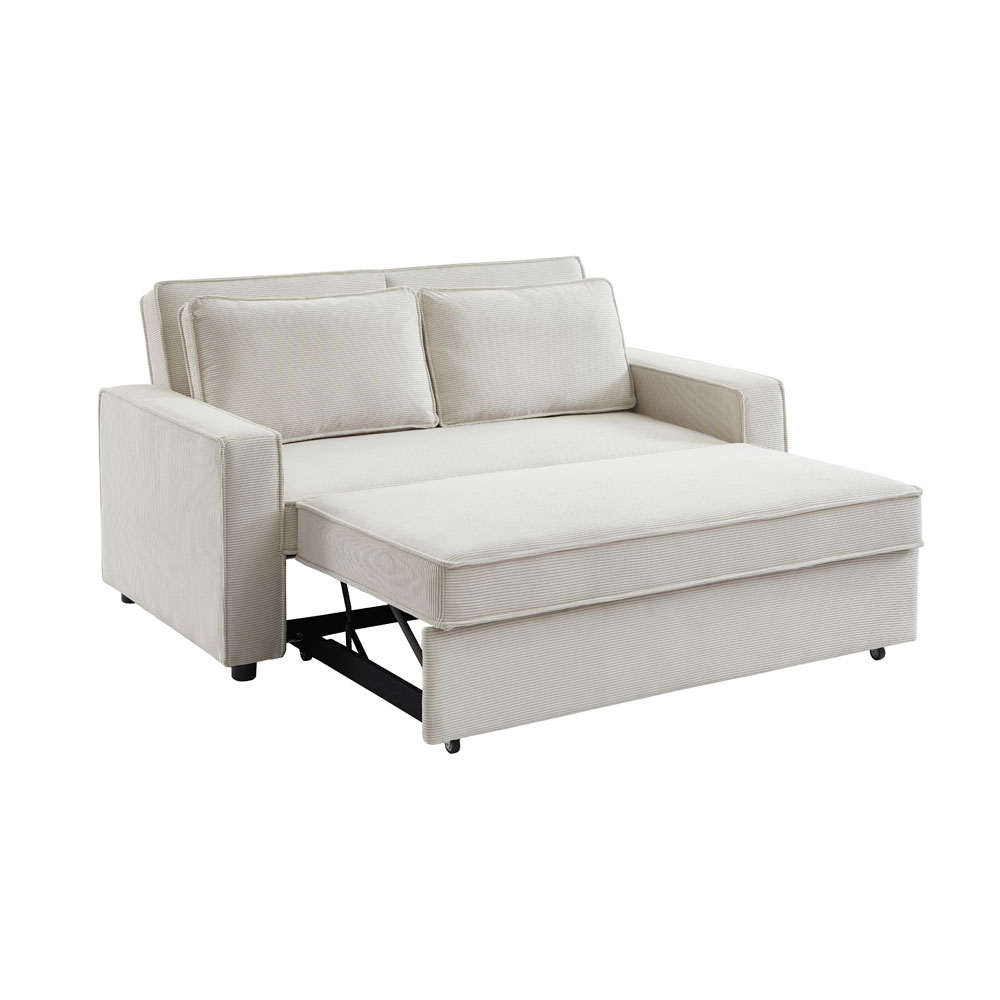 CUBO ΚΑΝΑΠΕΣ ΚΡΕΒΑΤΙ 3ΘΕΣΙΟΣ OFF WHITE 172x90x89 - Image 3