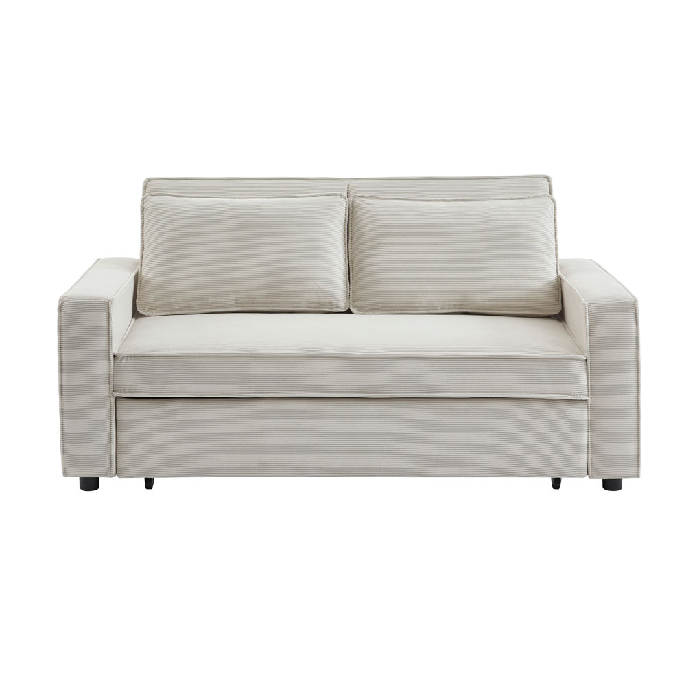 CUBO ΚΑΝΑΠΕΣ ΚΡΕΒΑΤΙ 3ΘΕΣΙΟΣ OFF WHITE 172x90x89 - Image 4