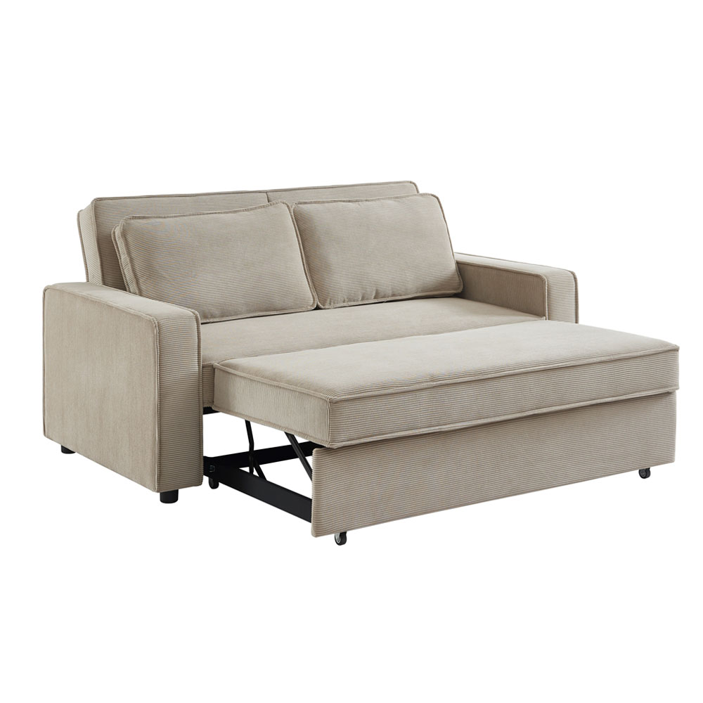 CUBO ΚΑΝΑΠΕΣ ΚΡΕΒΑΤΙ 3ΘΕΣΙΟΣ LATTE 172x90x89 - Image 3