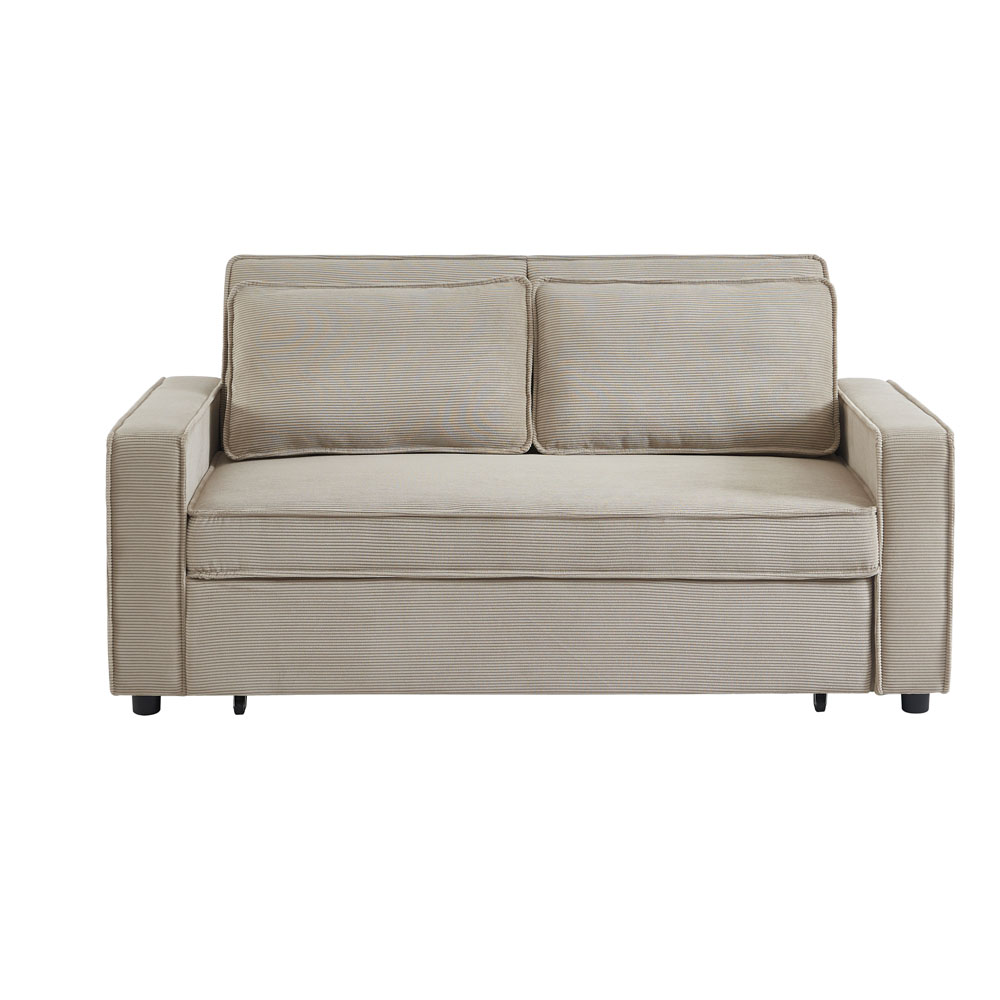 CUBO ΚΑΝΑΠΕΣ ΚΡΕΒΑΤΙ 3ΘΕΣΙΟΣ LATTE 172x90x89 - Image 4