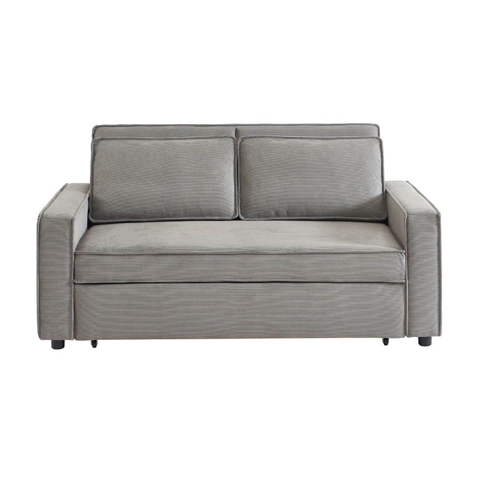 CUBO ΚΑΝΑΠΕΣ ΚΡΕΒΑΤΙ 3ΘΕΣΙΟΣ ΓΚΡΙ 172x90x89 - Image 4