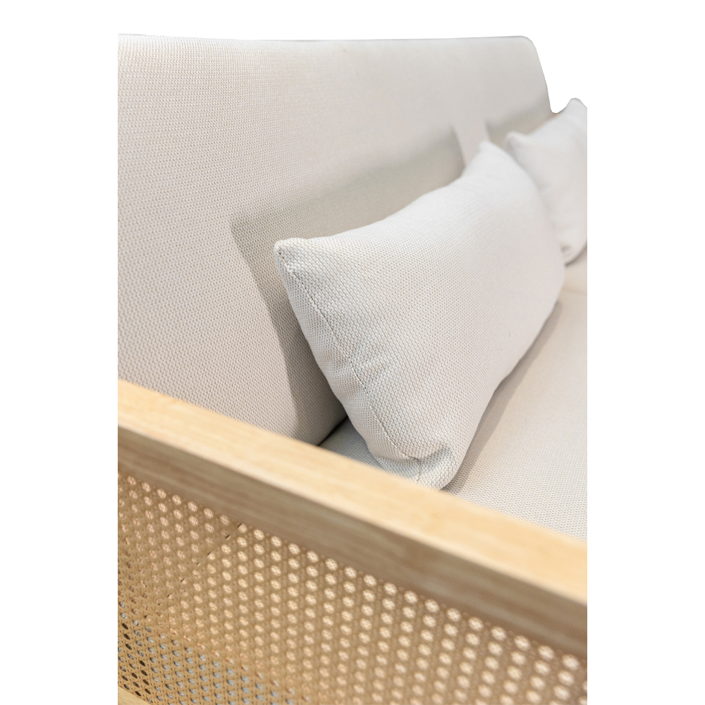AMMOS ΚΑΝΑΠΕΣ ΚΡΕΒΑΤΙ 3ΘΕΣΙΟΣ OFF WHITE 196x82x81cm - Image 4