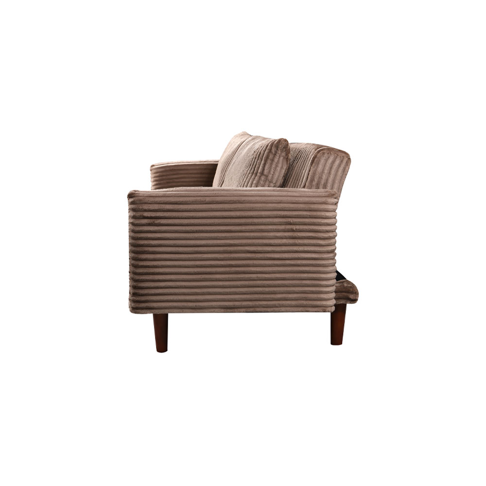 COTTLE ΚΑΝΑΠΕΣ ΚΡΕΒΑΤΙ 3ΘΕΣΙΟΣ NUDE 213x79x73cm - Image 4