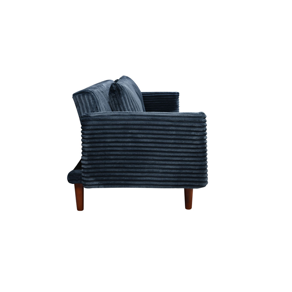 COTTLE ΚΑΝΑΠΕΣ ΚΡΕΒΑΤΙ 3ΘΕΣΙΟΣ ΜΠΛΕ 213x79x73cm - Image 4