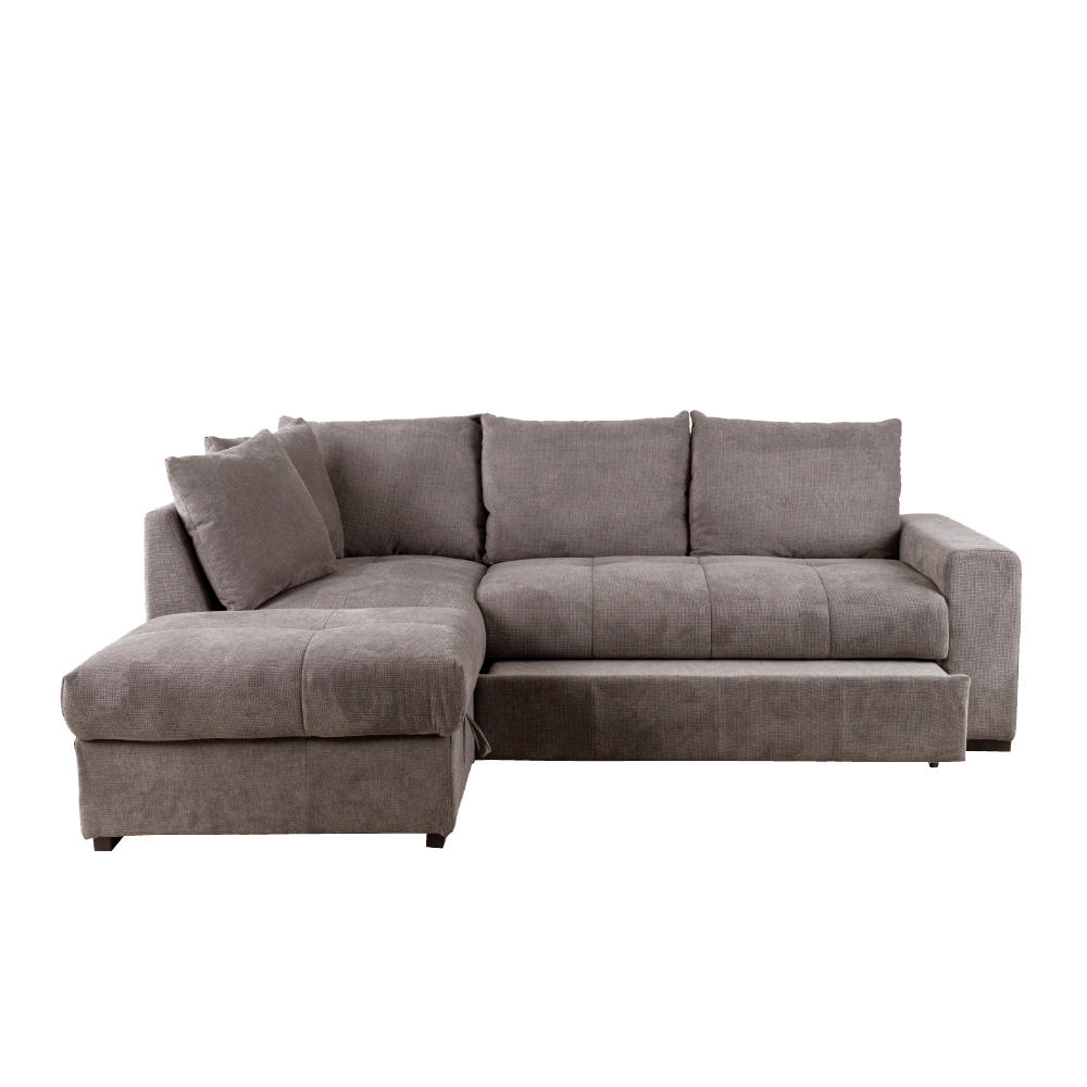 BILL ΚΑΝΑΠΕΣ ΚΡΕΒΑΤΙ ΓΩΝΙΑ ΑΡΙΣΤΕΡΗ TAUPE 241x173x94 - Image 5