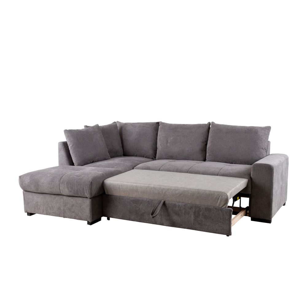 BILL ΚΑΝΑΠΕΣ ΚΡΕΒΑΤΙ ΓΩΝΙΑ ΑΡΙΣΤΕΡΗ STONE 241x173x94 - Image 2