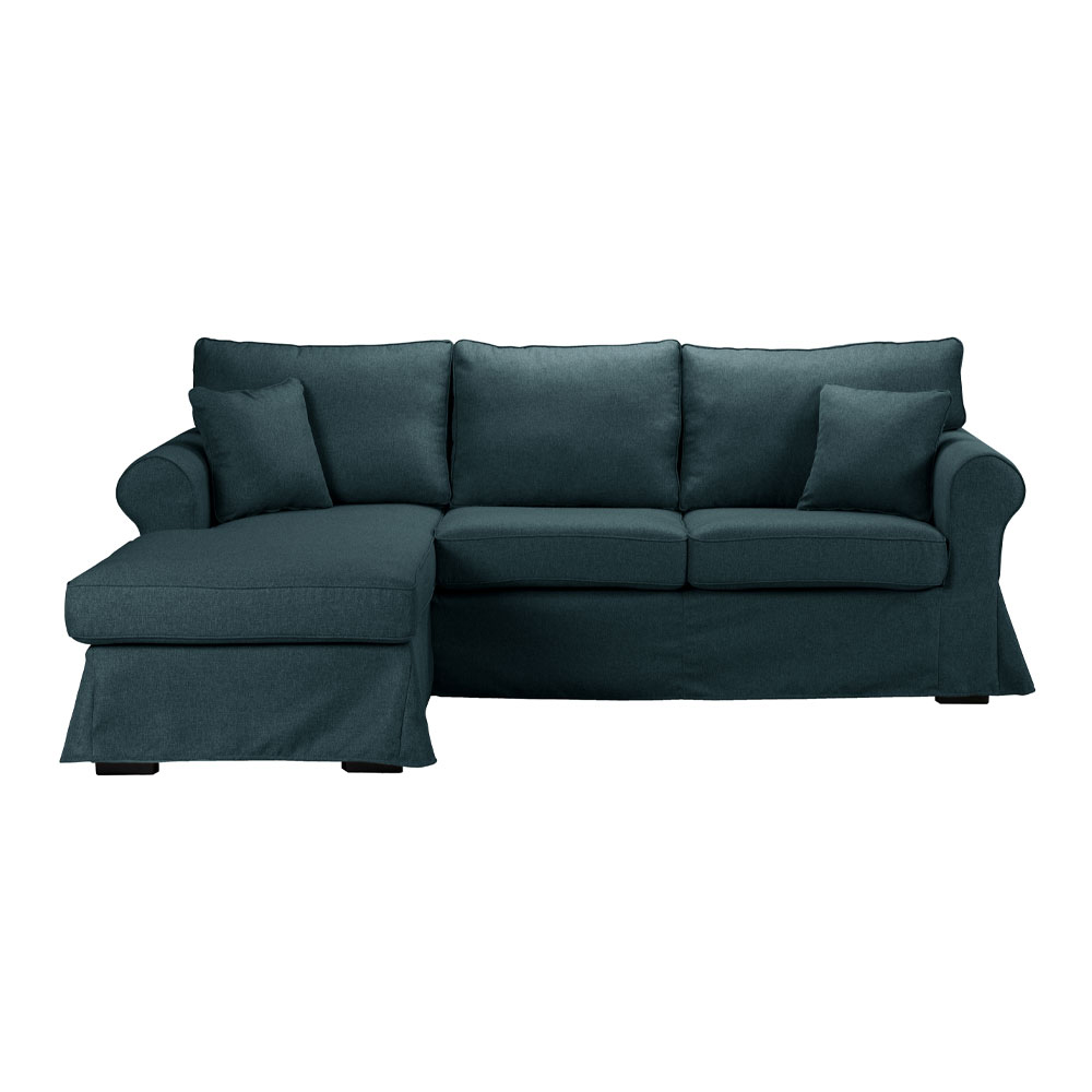 ASHLEY ΚΑΝΑΠΕΣ ΓΩΝΙΑ ΑΡΙΣΤΕΡΗ ΜΕ ΑΠΟΣΥΡΟΜΕΝΟ ΜΠΛΕ TWIST 13 236x171x91 - Image 2