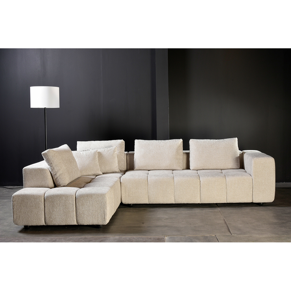 TOMOS ΚΑΝΑΠΕΣ ΓΩΝΙΑ ΑΡΙΣΤΕΡΗ BEIGE LEGASY 15 298x200x85 - Image 3