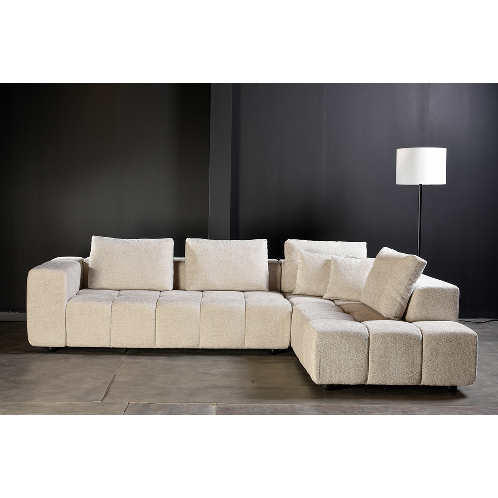 TOMOS ΚΑΝΑΠΕΣ ΓΩΝΙΑ ΔΕΞΙΑ BEIGE LEGASY 15 298x200x85 - Image 3