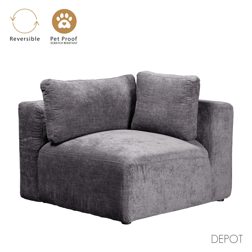 BOX ΠΟΛΥΘΡΟΝΑ ΜΕ ΜΠΡΑΤΣΟ ΑΝΑΣΤΡΕΨΙΜΗ ΓΚΡΙ VOGUE 14 107x107x85