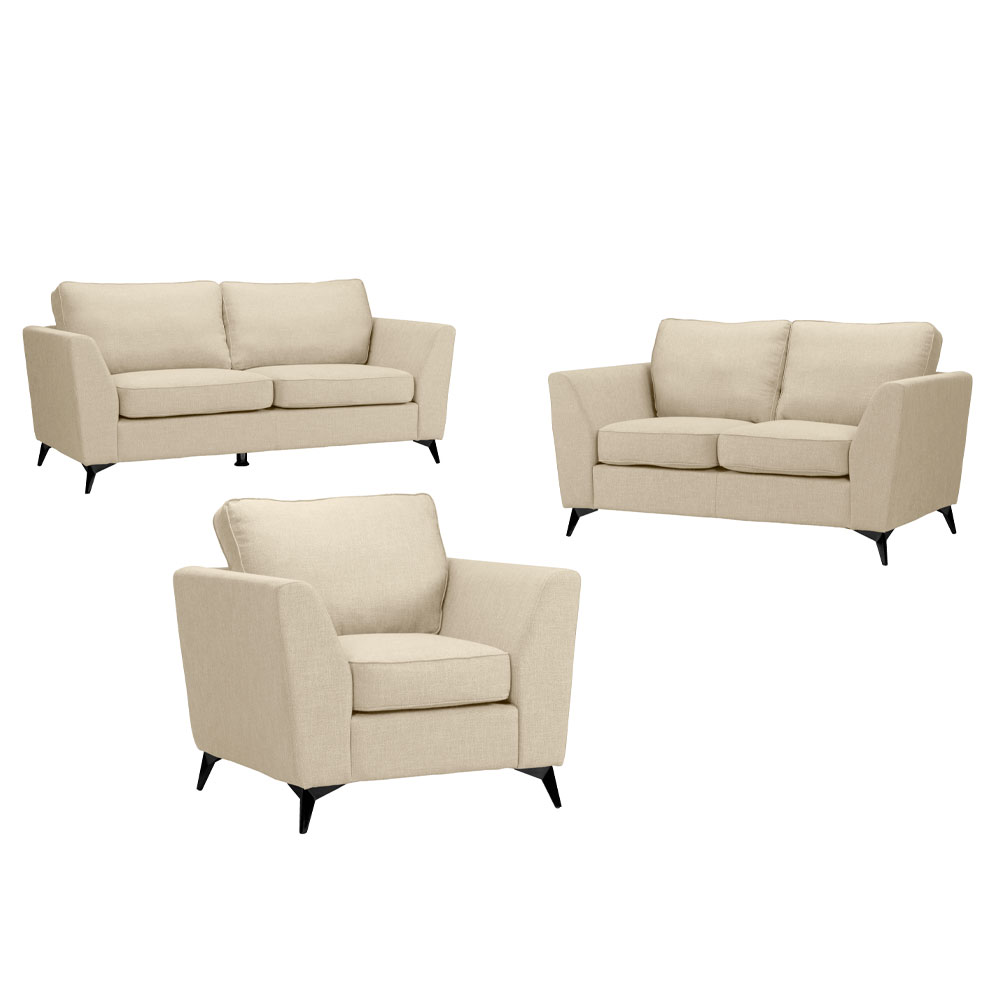 BOEL ΚΑΝΑΠΕΣ 2ΘΕΣΙΟΣ BEIGE BERGAMO 24 160x86x92 - Image 4
