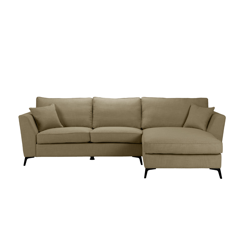 BOEL ΚΑΝΑΠΕΣ ΓΩΝΙΑ ΔΕΞΙΑ BEIGE MEMORY 02 280x170x92 - Image 2