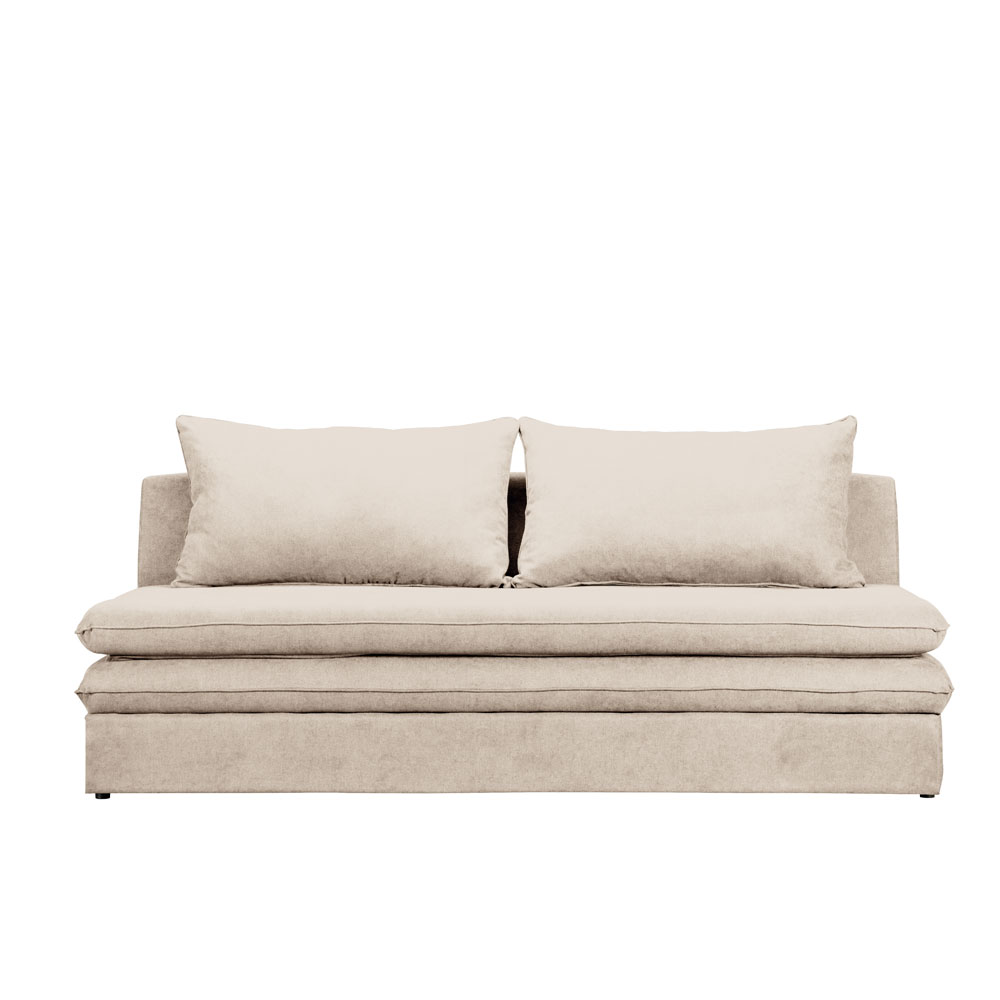 GIRASOLE ΚΑΝΑΠΕΣ ΚΡΕΒΑΤΙ 3ΘΕΣΙΟΣ BEIGE ASTI 1 200x87x90 - Image 3