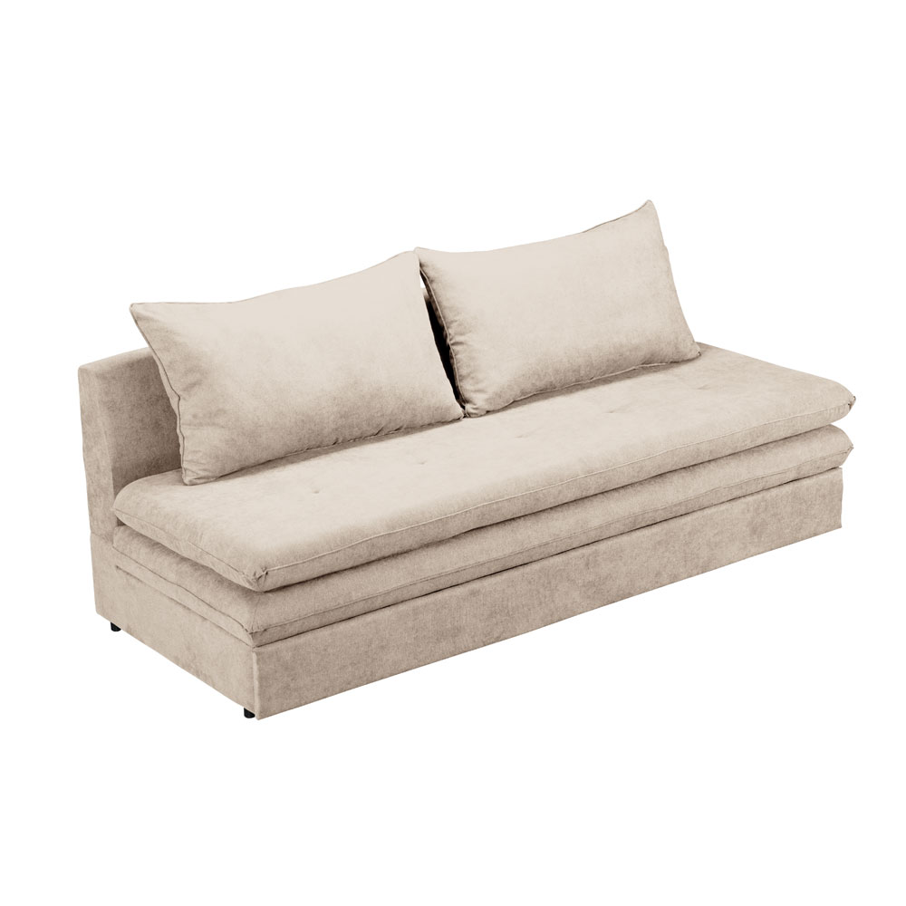 GIRASOLE ΚΑΝΑΠΕΣ ΚΡΕΒΑΤΙ 3ΘΕΣΙΟΣ BEIGE ASTI 1 200x87x90 - Image 4