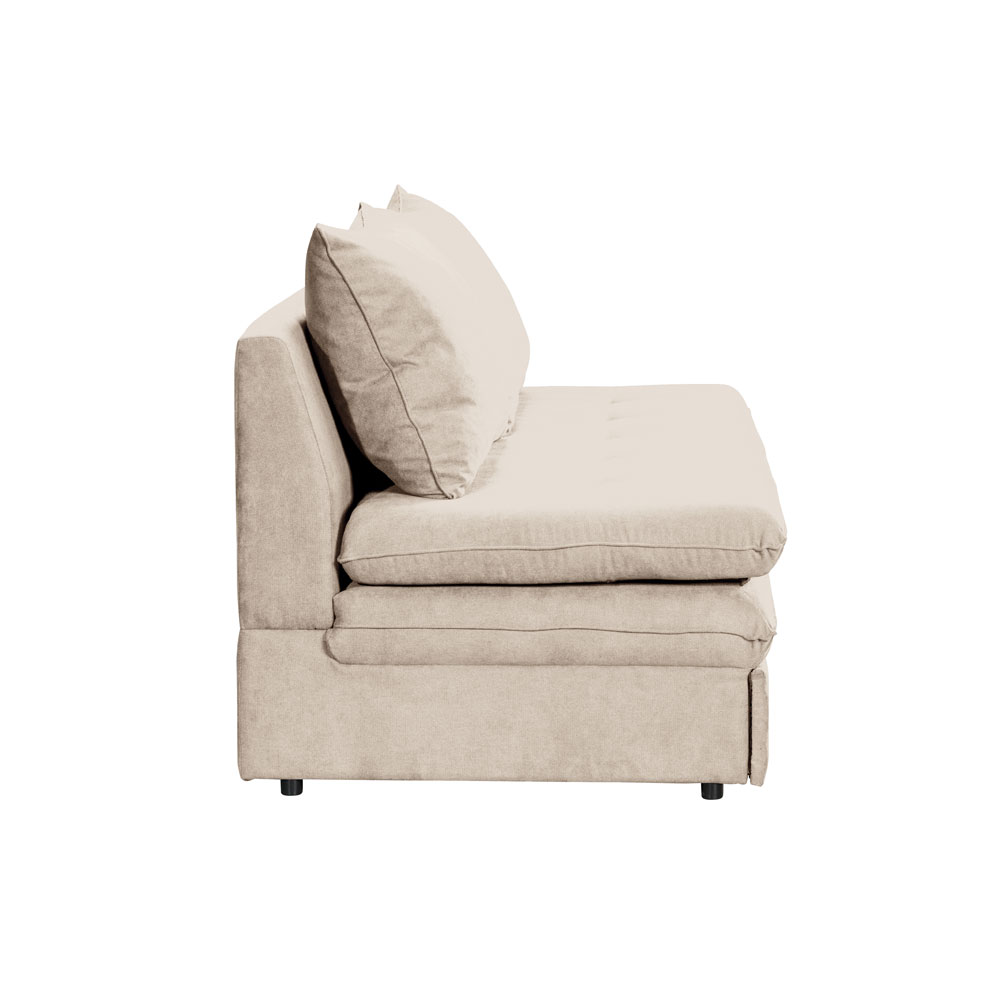 GIRASOLE ΚΑΝΑΠΕΣ ΚΡΕΒΑΤΙ 3ΘΕΣΙΟΣ BEIGE ASTI 1 200x87x90 - Image 5