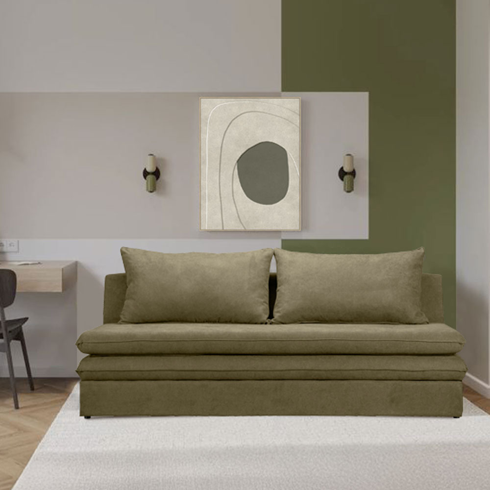 GIRASOLE ΚΑΝΑΠΕΣ ΚΡΕΒΑΤΙ 3ΘΕΣΙΟΣ ΧΑΚΙ ASTI 28 200x87x90 - Image 2