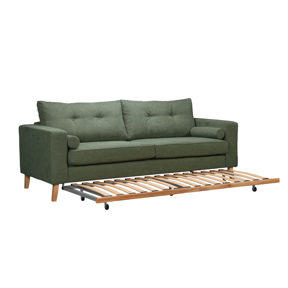 LUSSO ΚΑΝΑΠΕΣ ΚΡΕΒΑΤΙ 3ΘΕΣΙΟΣ ΛΑΔΙ LINO 77 218x85x87 - Image 4