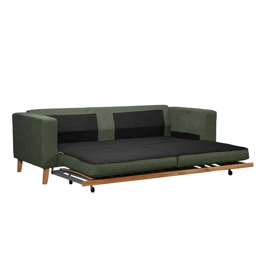 LUSSO ΚΑΝΑΠΕΣ ΚΡΕΒΑΤΙ 3ΘΕΣΙΟΣ ΛΑΔΙ LINO 77 218x85x87 - Image 5