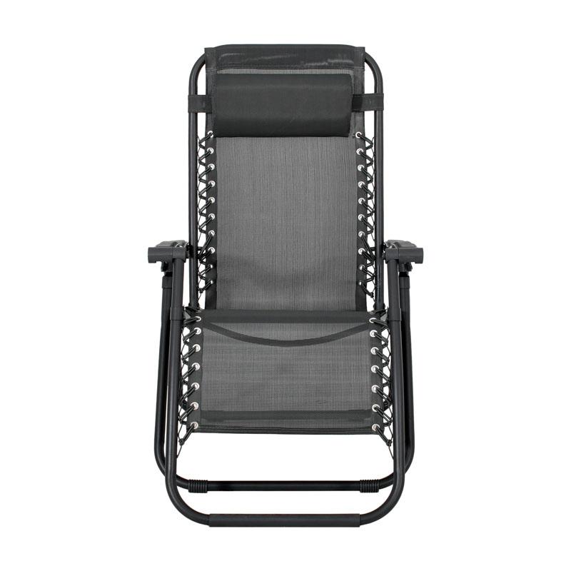 ΑΝΑΔΙΠΛΟΥΜΕΝΗ ΠΟΛΥΘΡΟΝΑ ΕΞΟΧΗΣ "Zero Gravity " ΓΚΡΙ ΧΡΩΜΑ 93x65x104εκ - Image 3