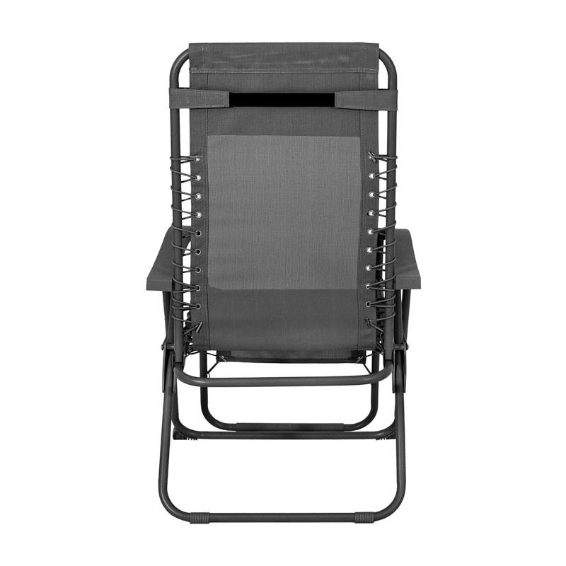 ΑΝΑΔΙΠΛΟΥΜΕΝΗ ΠΟΛΥΘΡΟΝΑ ΕΞΟΧΗΣ "Zero Gravity Deluxe" ΓΚΡΙ ΧΡΩΜΑ 93x65x112εκ - Image 7