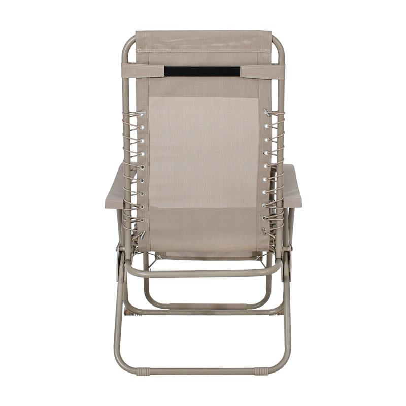 ΑΝΑΔΙΠΛΟΥΜΕΝΗ ΠΟΛΥΘΡΟΝΑ ΕΞΟΧΗΣ "Zero Gravity Deluxe" ΜΠΕΖ ΧΡΩΜΑ 93x65x112εκ - Image 7