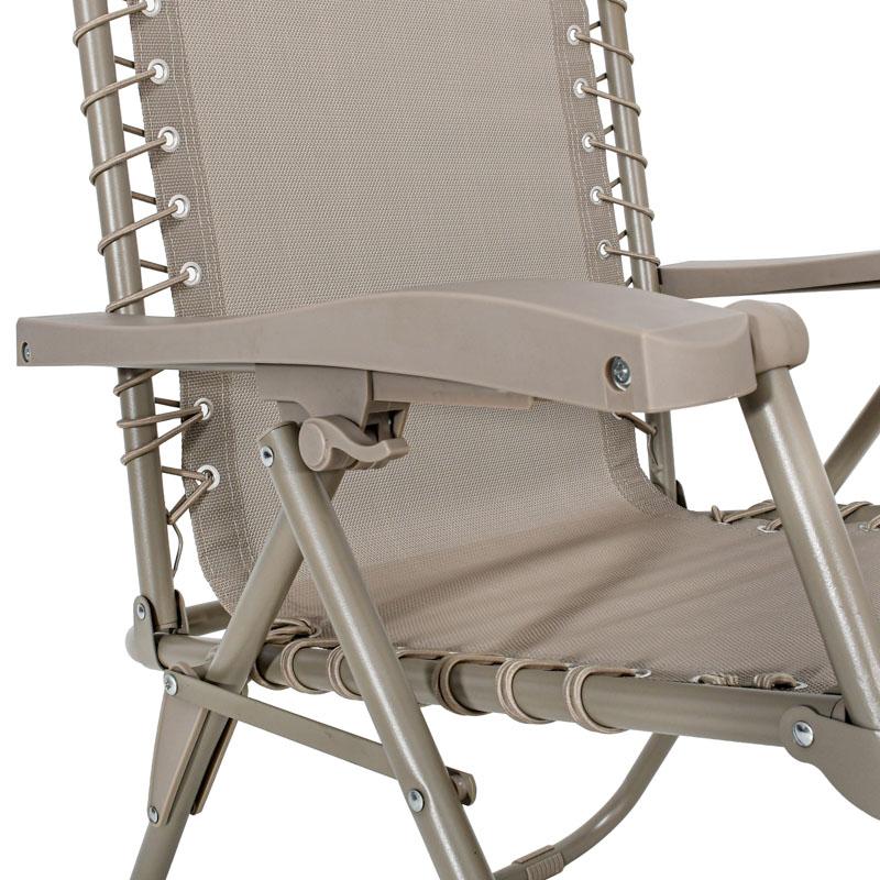 ΑΝΑΔΙΠΛΟΥΜΕΝΗ ΠΟΛΥΘΡΟΝΑ ΕΞΟΧΗΣ "Zero Gravity Deluxe" ΜΠΕΖ ΧΡΩΜΑ 93x65x112εκ - Image 9