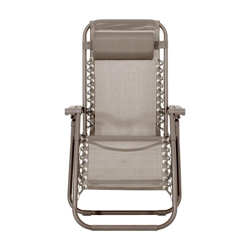 ΑΝΑΔΙΠΛΟΥΜΕΝΗ ΠΟΛΥΘΡΟΝΑ ΕΞΟΧΗΣ "Zero Gravity" ΜΠΕΖ ΧΡΩΜΑ 93x65x104εκ - Image 3