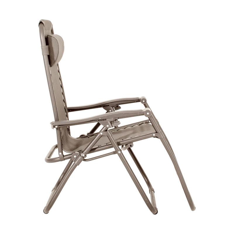 ΑΝΑΔΙΠΛΟΥΜΕΝΗ ΠΟΛΥΘΡΟΝΑ ΕΞΟΧΗΣ "Zero Gravity" ΜΠΕΖ ΧΡΩΜΑ 93x65x104εκ - Image 4