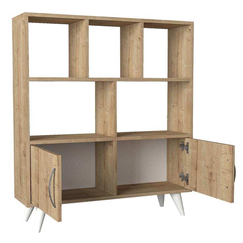 ΒΙΒΛΙΟΘΗΚΗ-ΡΑΦΙΕΡΑ Orbit SONOMA 90*22*105 - Image 4