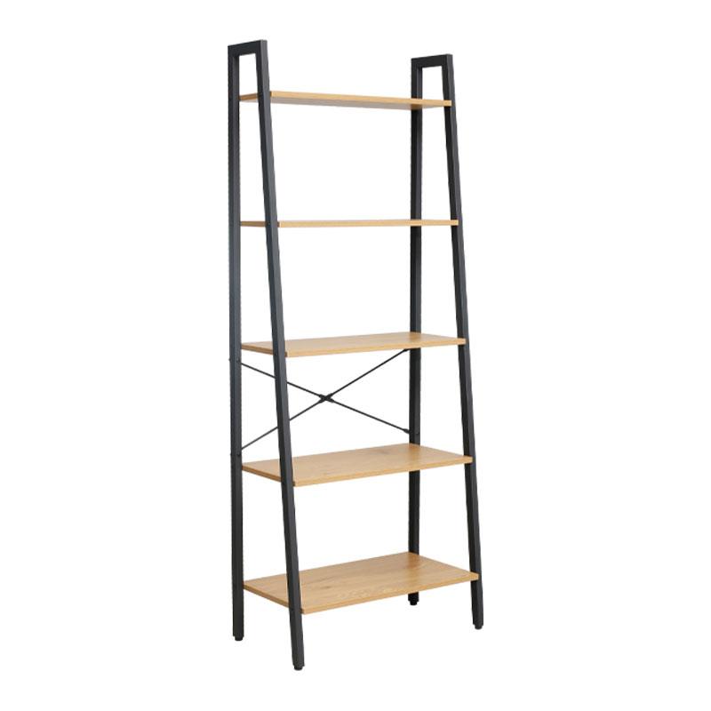 ΒΙΒΛΙΟΘΗΚΗ-ΡΑΦΙΕΡΑ ΜΕ 5 ΡΑΦΙΑ Fonzy SONOMA ΧΡΩΜΑ 64x34x164εκ