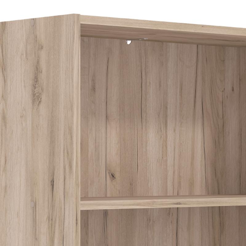 ΒΙΒΛΙΟΘΗΚΗ TOMAR 3 GREY OAK 70x24,5x107,5εκ - Image 4