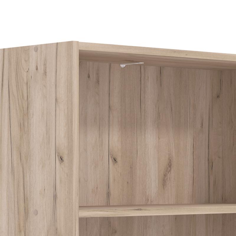 ΒΙΒΛΙΟΘΗΚΗ TOMAR 4 GREY OAK 70x24,5x142εκ - Image 4