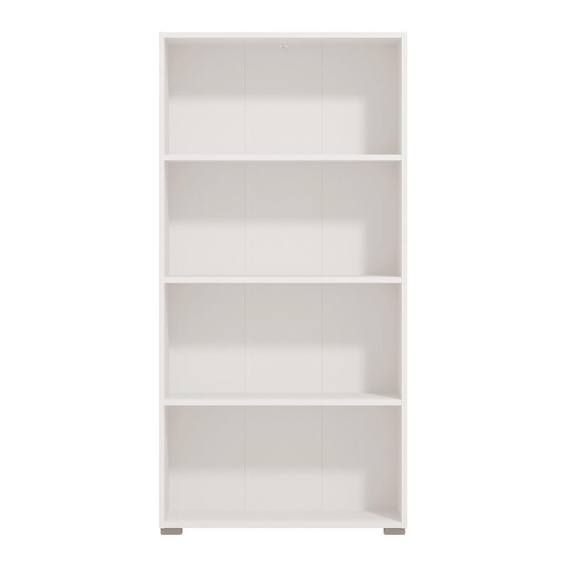 ΒΙΒΛΙΟΘΗΚΗ TOMAR 4 ΛΕΥΚΟ ΧΡΩΜΑ 70x24,5x142εκ - Image 3
