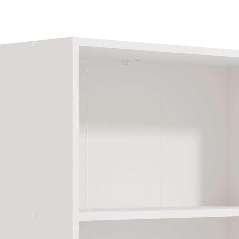 ΒΙΒΛΙΟΘΗΚΗ TOMAR 4 ΛΕΥΚΟ ΧΡΩΜΑ 70x24,5x142εκ - Image 4