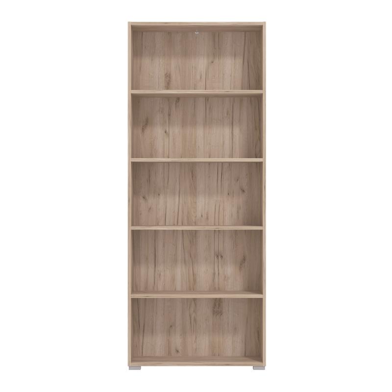 ΒΙΒΛΙΟΘΗΚΗ TOMAR 5 GREY OAK 70x24,5x176,5εκ - Image 3