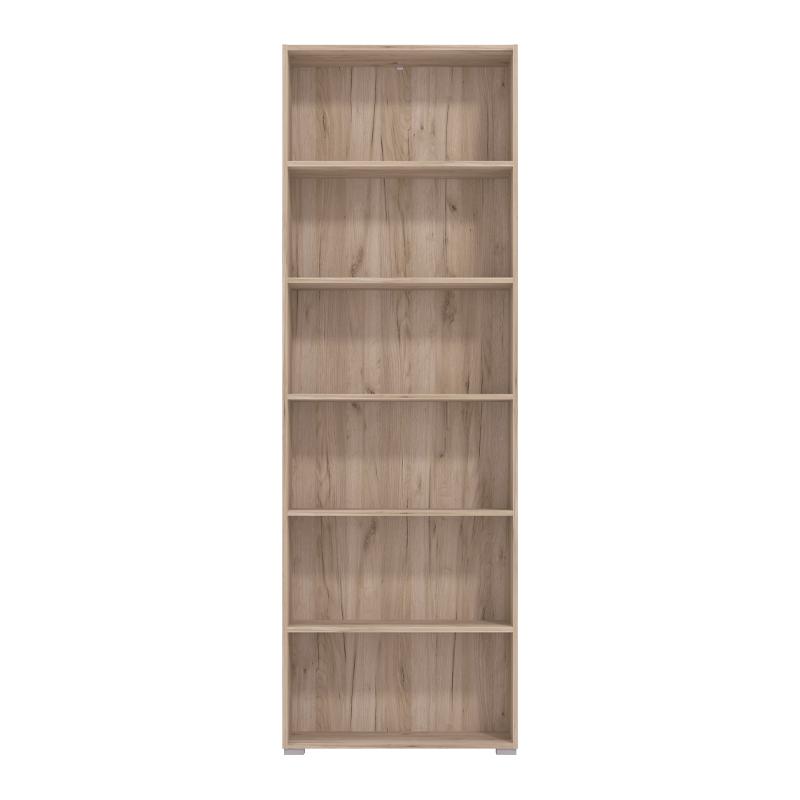 ΒΙΒΛΙΟΘΗΚΗ TOMAR 6 GREY OAK 70x24,5x211,5εκ - Image 3