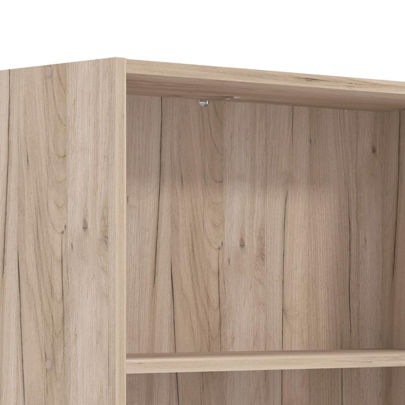 ΒΙΒΛΙΟΘΗΚΗ TOMAR 6 GREY OAK 70x24,5x211,5εκ - Image 4