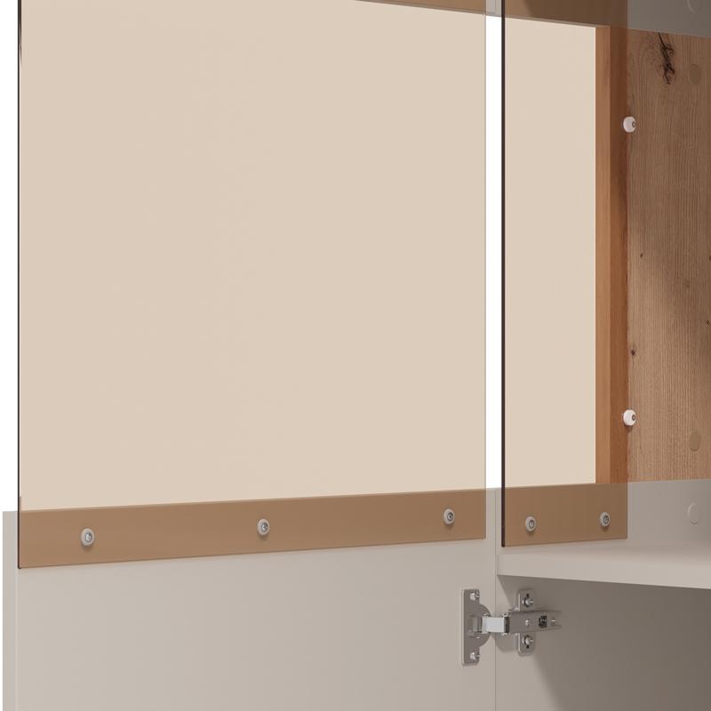 ΒΙΤΡΙΝΑ ESSEX 2K VS1 127 CASHMERE/ARTISAN OAK 77x35x128εκ - Image 6