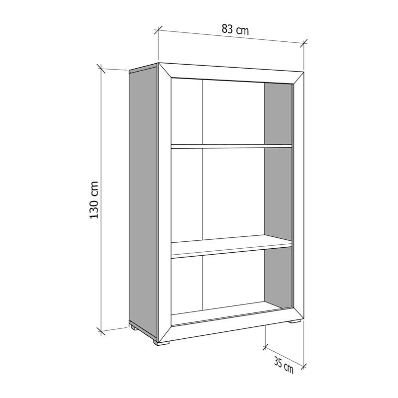 ΒΙΤΡΙΝΑ WARWICK 2K VS1 130 CASHMERE/CASHMERE MATT FOIL 84x35x130εκ - Image 7