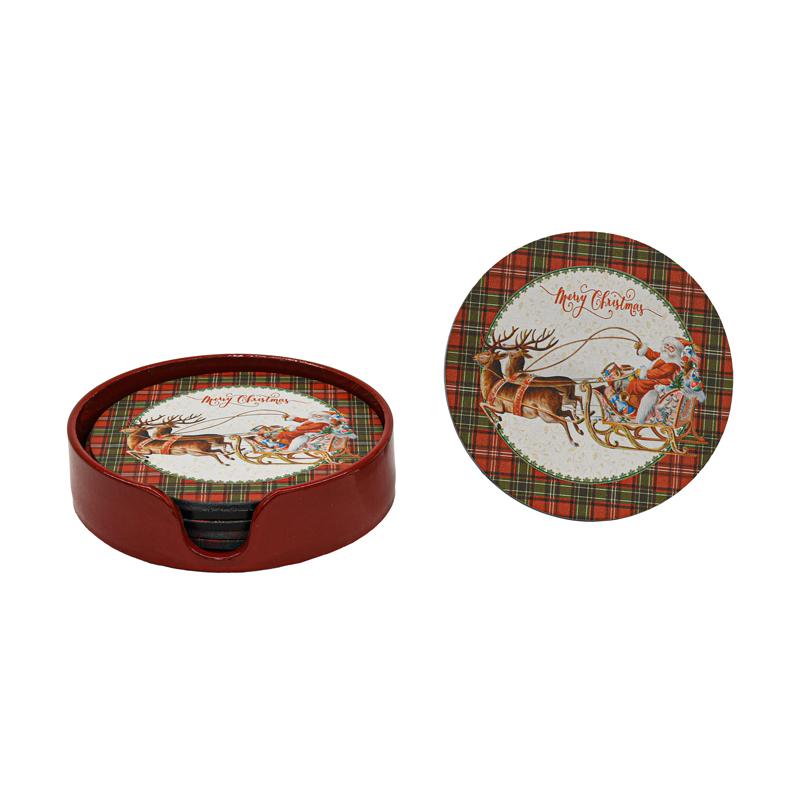 ΧΡΙΣΤΟΥΓΕΝΝΙΑΤΙΚA ΠΛΑΣΤΙΚΑ ΣΟΥΒΕΡ ΣΕ ΘΗΚΗ FL12801 ΚΟΚΚΙΝΟ-ΛΕΥΚΟ 10x4εκ - Image 3