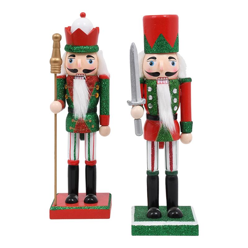 ΧΡΙΣΤΟΥΓΕΝΝΙΑΤΙΚΗ ΦΙΓΟΥΡΑ Nutcracker 1/2 2504 ΔΙΑΦΟΡΑ ΧΡΩΜΑΤΑ 25εκ