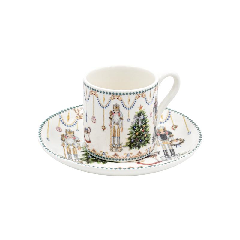 ΧΡΙΣΤΟΥΓΕΝΝΙΑΤΙΚΟ ΣΕΤ 2ΤΕΜ ΚΟΥΠΕΣ ΣΕ ΚΟΥΤΙ FL015 ΚΑΡΥΟΘΡΑΥΣΤΗΣ 6x6εκ - Image 3