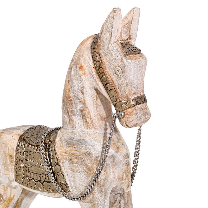 ΔΙΑΚΟΣΜΗΤΙΚΟ ΑΛΟΓΟ ΣΕ VINTAGE ΣΤΥΛ Fylianna FL6561 ΛΕΥΚΟ ΑΝΤΙΚΕ ΧΡΩΜΑ 27x8x34εκ - Image 4