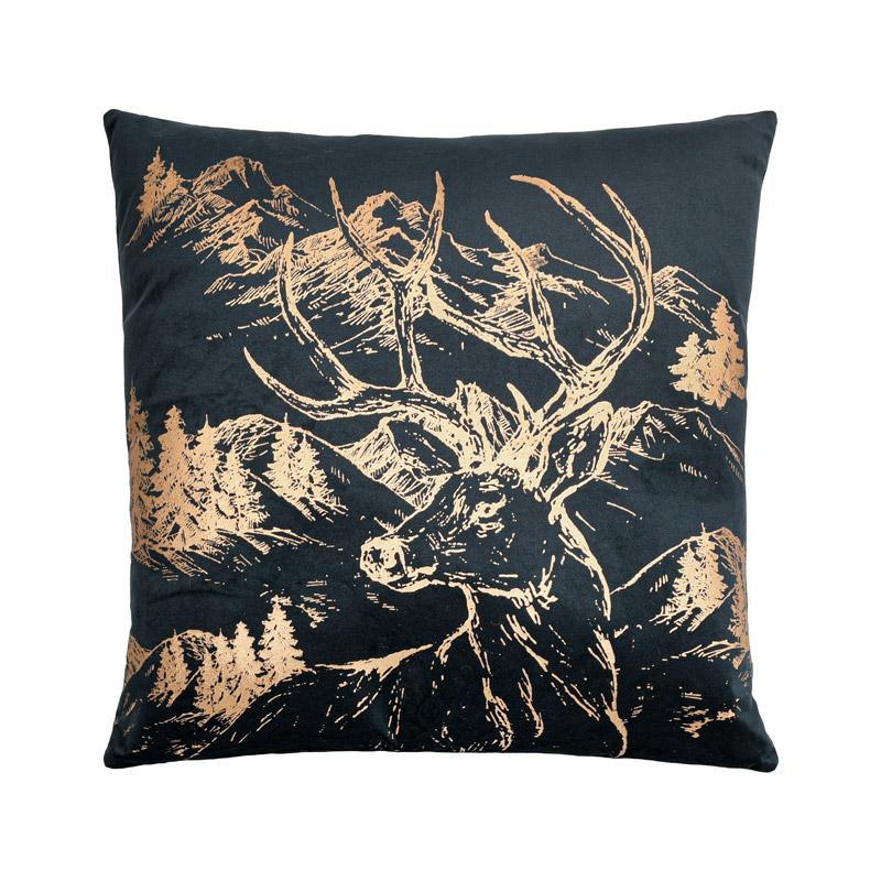 ΔΙΑΚΟΣΜΗΤΙΚΟ ΧΡΙΣΤΟΥΓΕΝΝΙΑΤΙΚΟ ΜΑΞΙΛΑΡΙ FL284 ΜΠΛΕ ΜΕ ΧΡΥΣΟ 45x45x5εκ