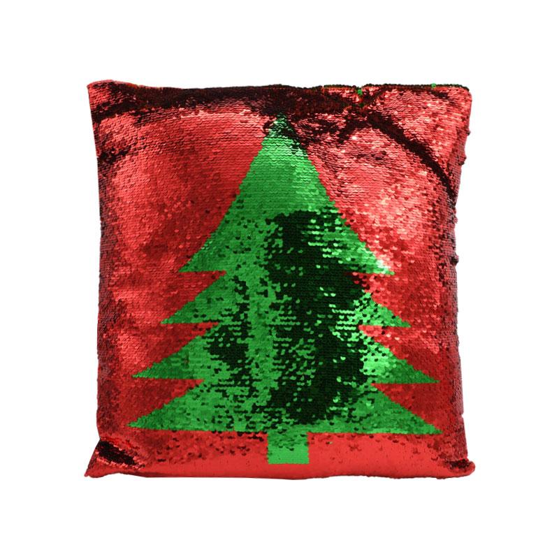 ΔΙΑΚΟΣΜΗΤΙΚΟ ΜΑΞΙΛΑΡΙ ΧΡΙΣΤΟΥΓΕΝΝΙΑΤΙΚΟ FL6220 TREE ΚΟΚΚΙΝΟ ΧΡΩΜΑ 40x40x10εκ